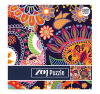 Zen puslespil paisley design 1000 brikker
