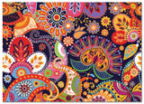 Zen puslespil paisley design 1000 brikker
