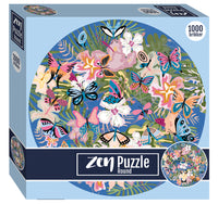 Zen puslespil rund sommerfugle 1000 brikker