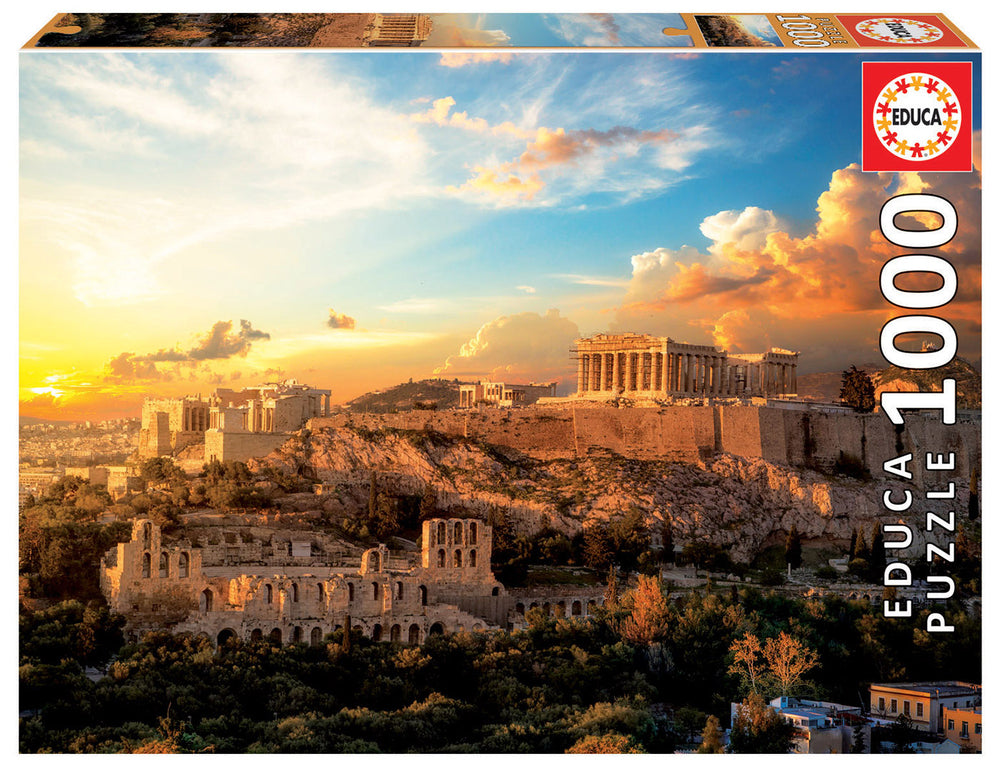 Puslespil acropolis atenas 1000 briker