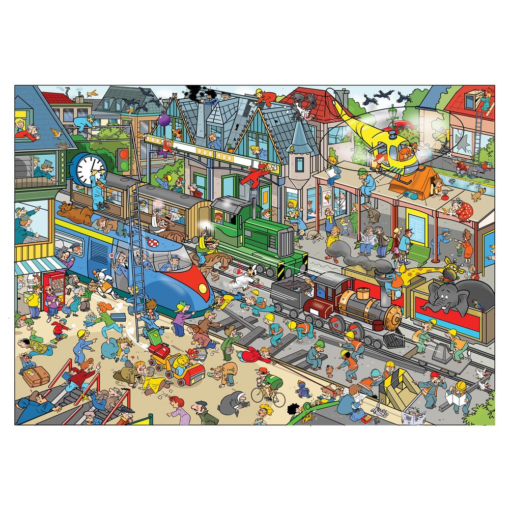 Puslespil station 1000 brikker