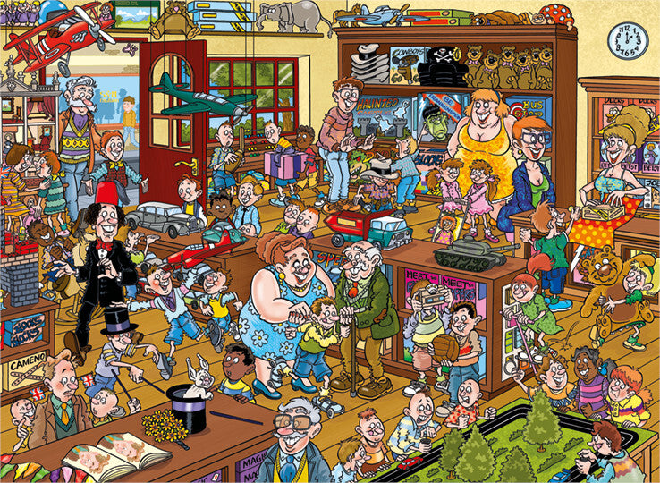 Puslespil the toy shop 1000 brikker