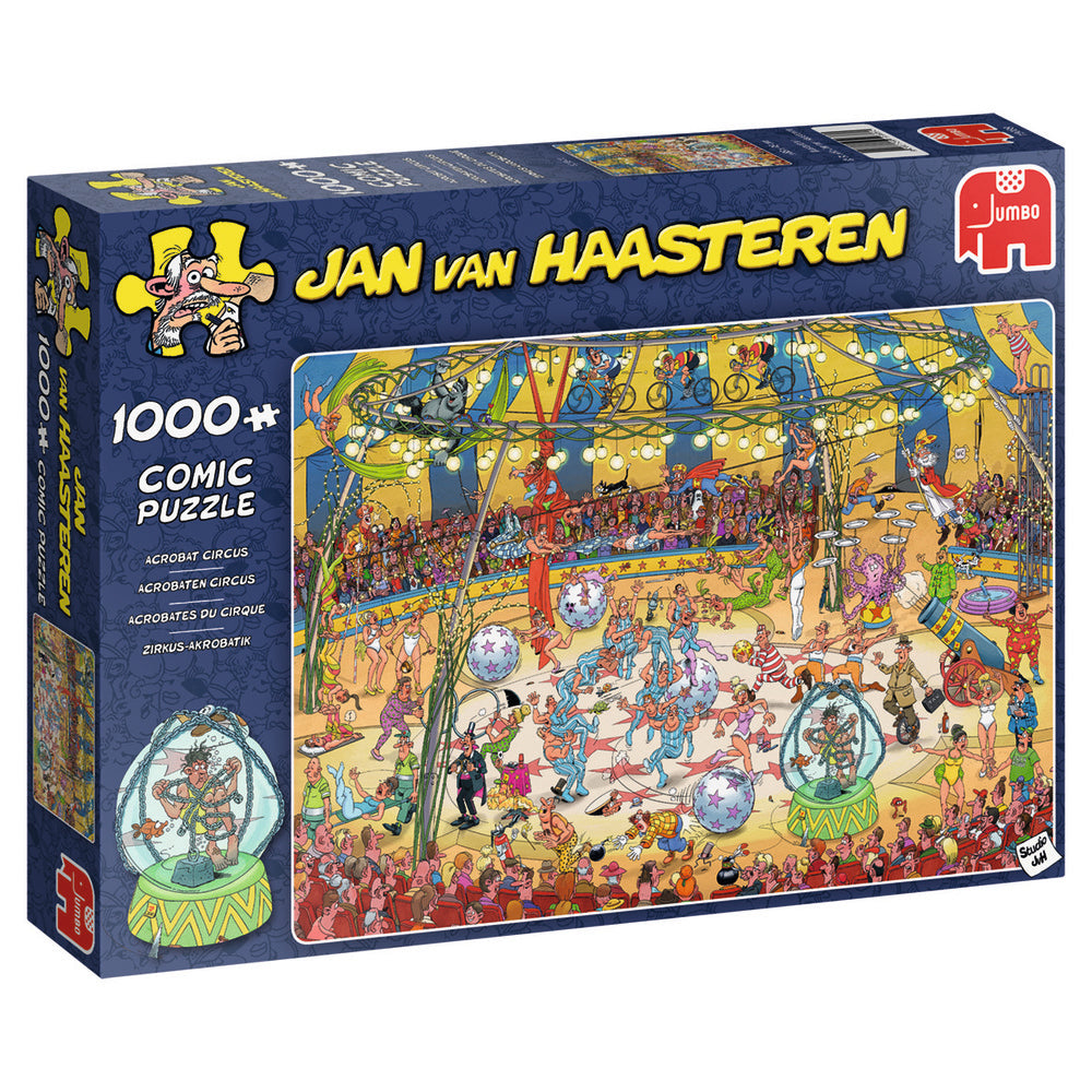JVH PUSLESPIL ACROBAT CIRCUS 1000 BRIKKER