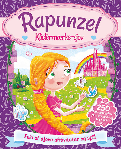 Aktivitetsbog med stickers - Rapunzel