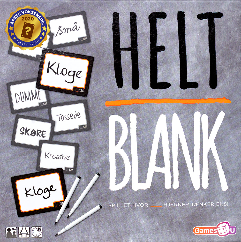 Helt blank