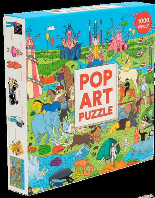 Puslespil, Pop art puzzle