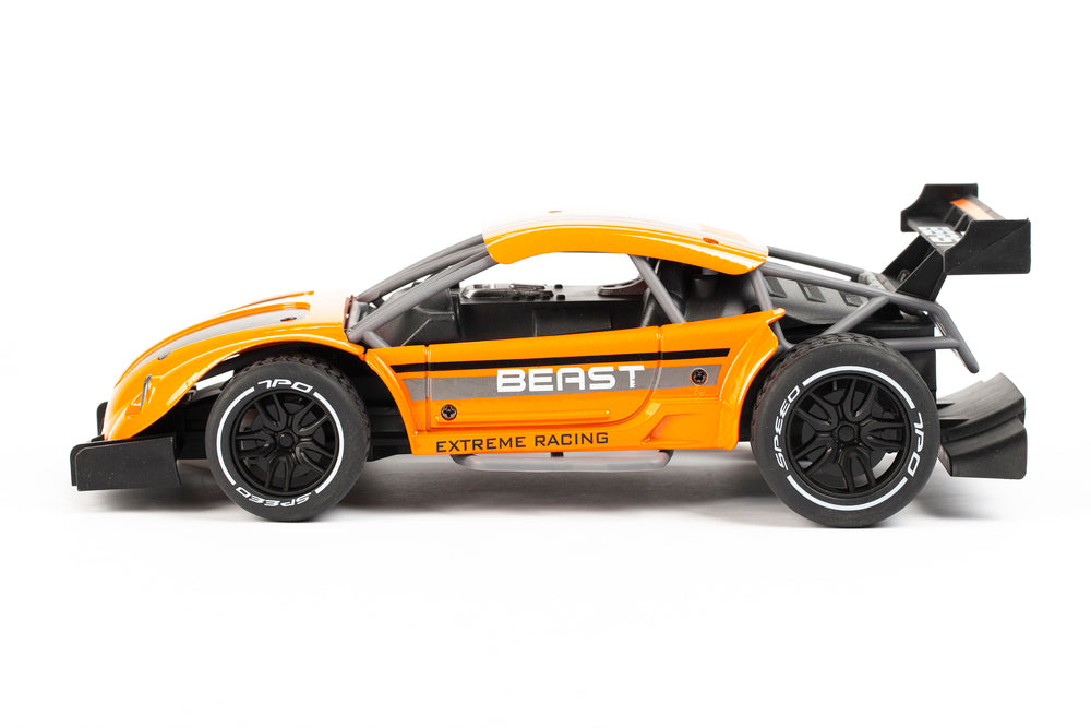 RC Beast on road metal