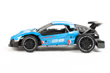 RC Extreme racing on road metal