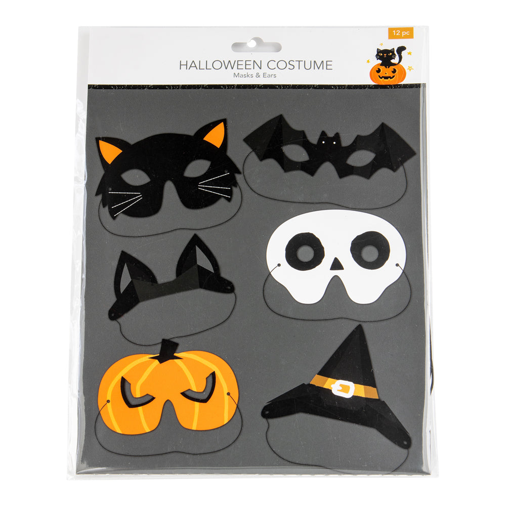 Halloween papirsmasker