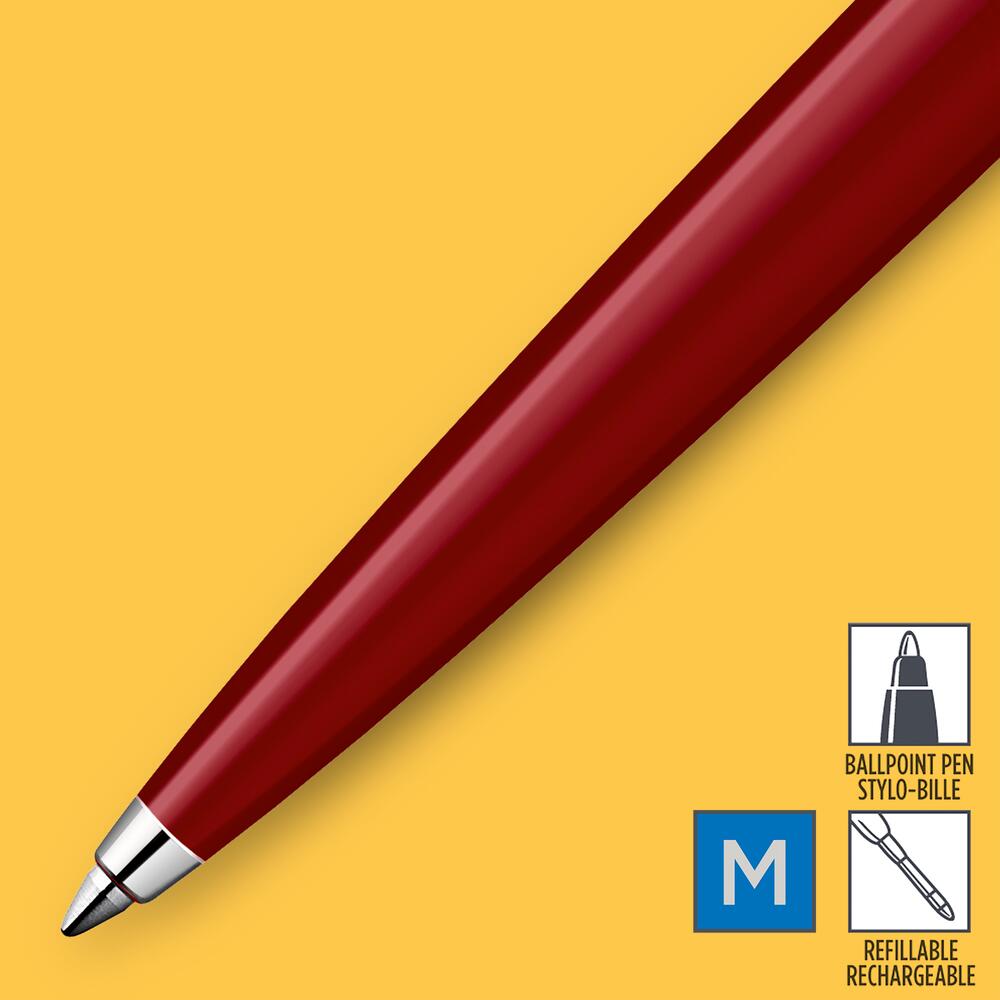 Parker Jotter rød m/blå refill
