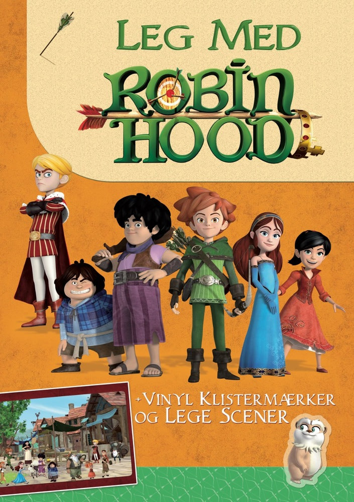 LEG MED ROBIN HOOD, ORANGE VERSION