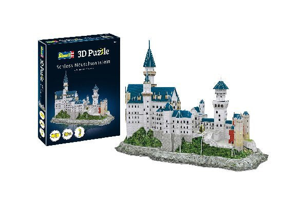 3D Puslespil Neuschwanstein Castle