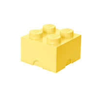 LEGO opbevaringskasse 4 - cool yellow