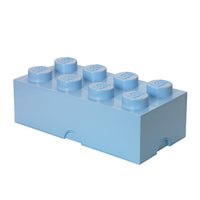 LEGO opbevaringskasse 8 - lyseblå
