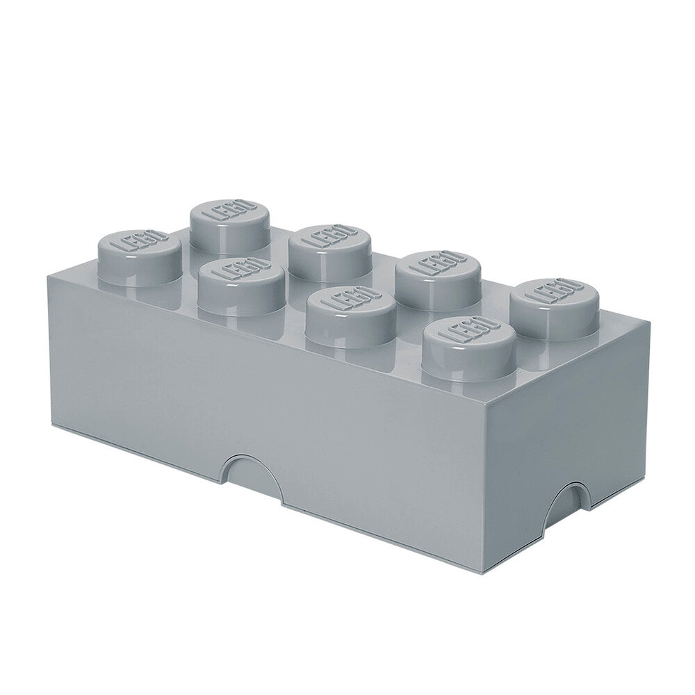 LEGO opbevaringskasse 8 - medium grå