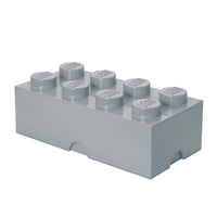 LEGO opbevaringskasse 8 - medium grå