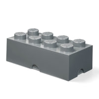 LEGO opbevaringskasse 8 - mørkegrå