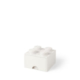 LEGO opbevaringskasse med skuffe - hvid