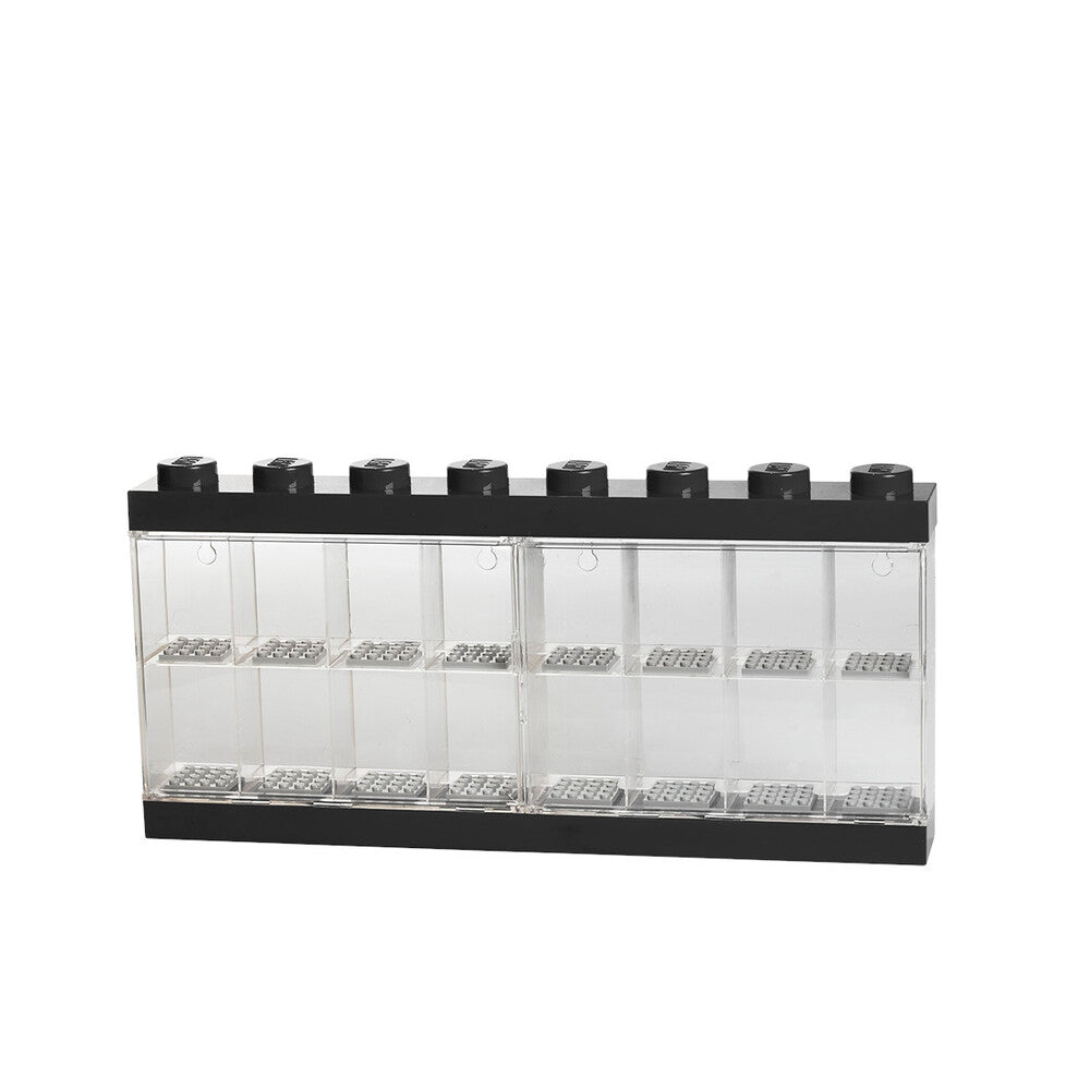 LEGO minifigur display - 16 rum - sort
