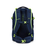 Skoletaske Satch Toxic Yellow