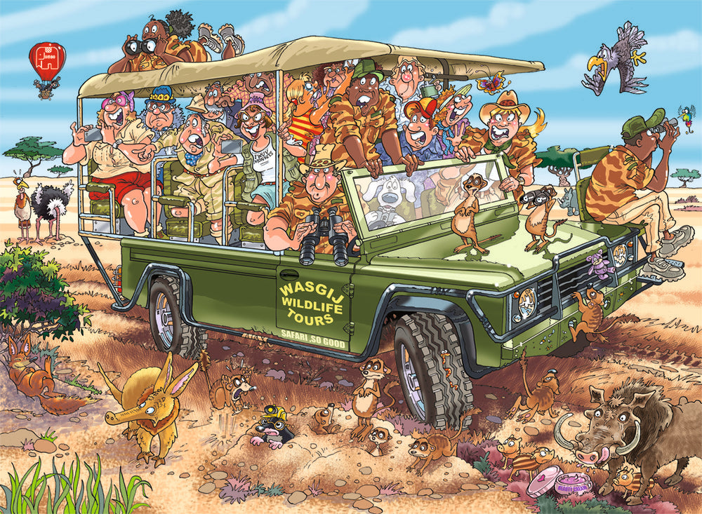 Puslespil safari surprise 1000 brikker