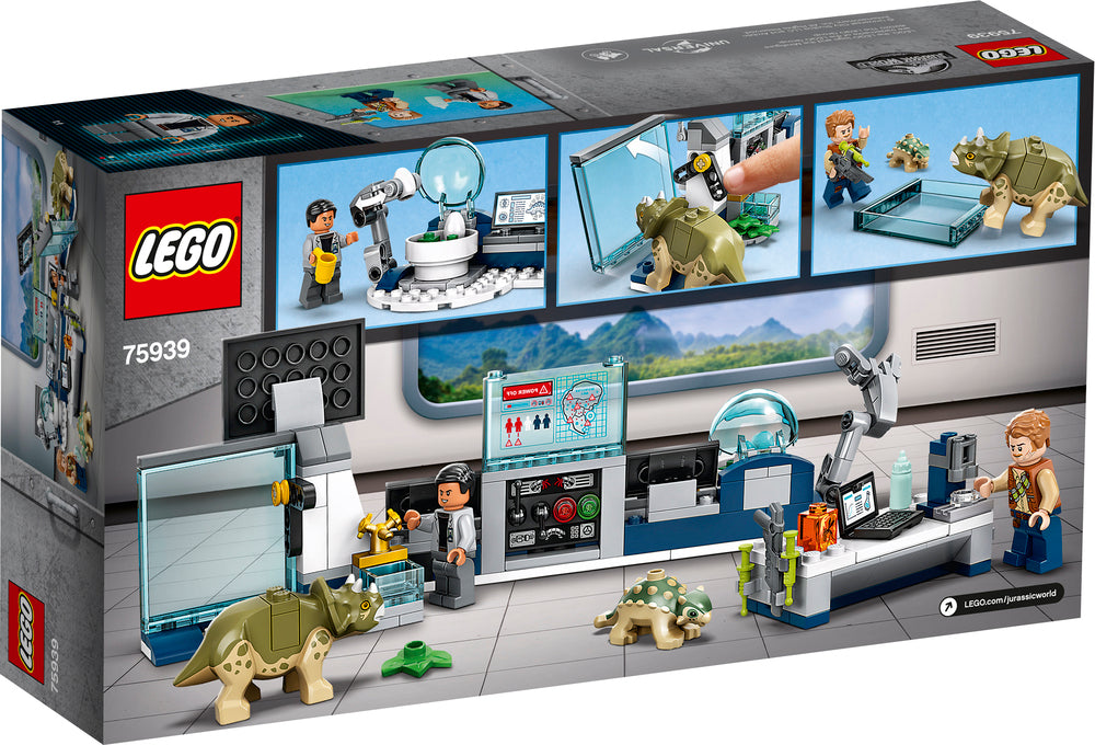 75939 LEGO Jurassic World  Dinosaurungernes flugt