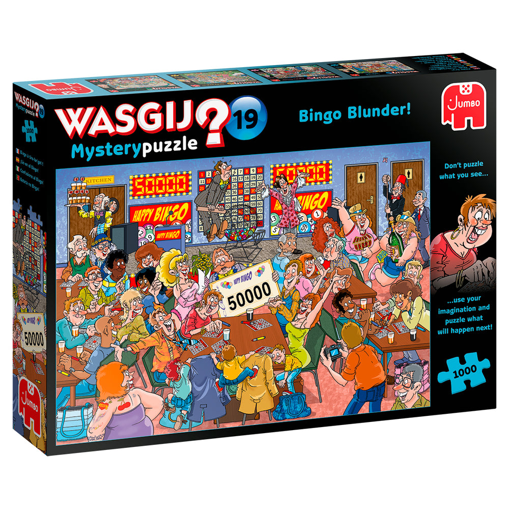 WASGIJ PUSLESPIL MYSTERY 19 1000 BRIKKER