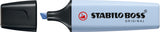 Tekstmarker STABILO boss pastel blå