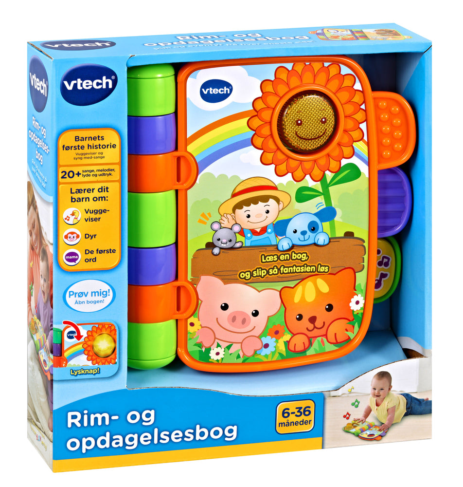Vtech Baby Rim- og opdagelsesbog