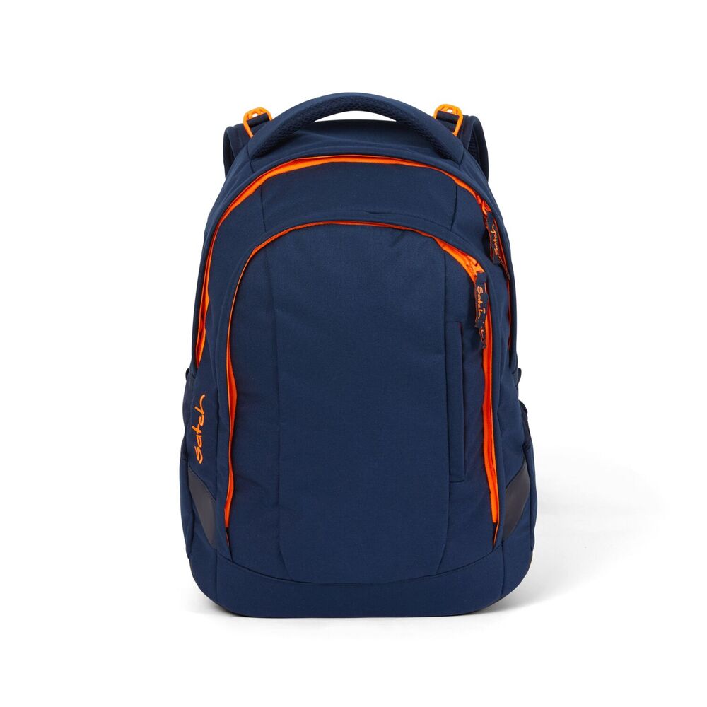 Skoletaske Satch Sleek Toxic Orange