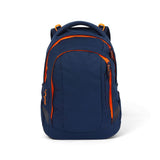 Skoletaske Satch Sleek Toxic Orange