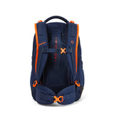 Skoletaske Satch Sleek Toxic Orange