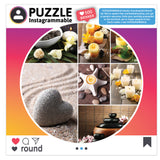 Instagrammable puslespil spa 500 brikker rund