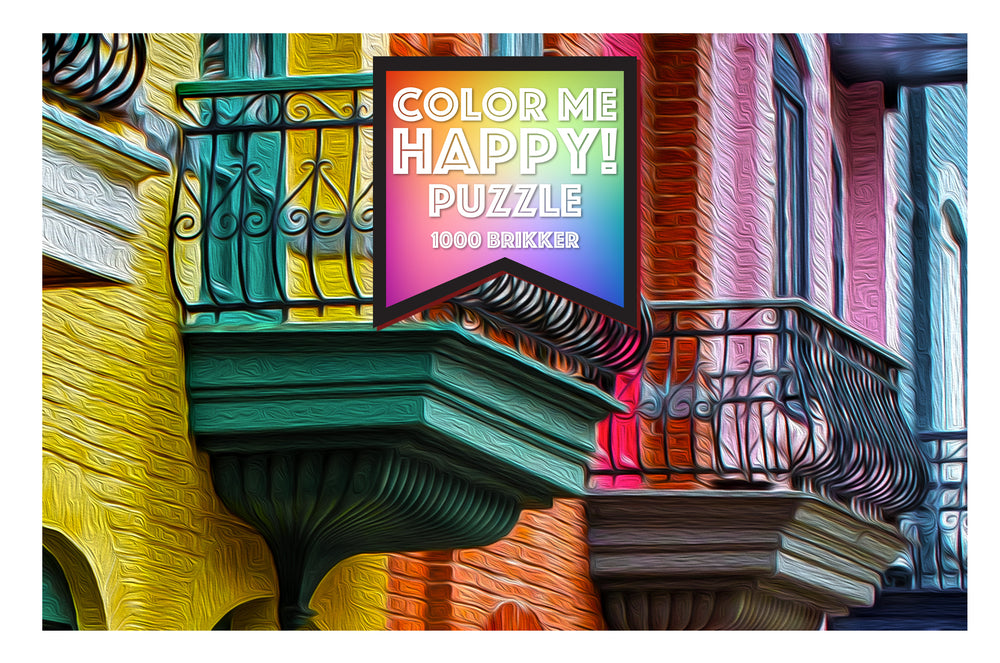 Puslespil Color me happy altaner 1000 brikker