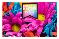 Puslespil Color me happy blomster 1000 brikker