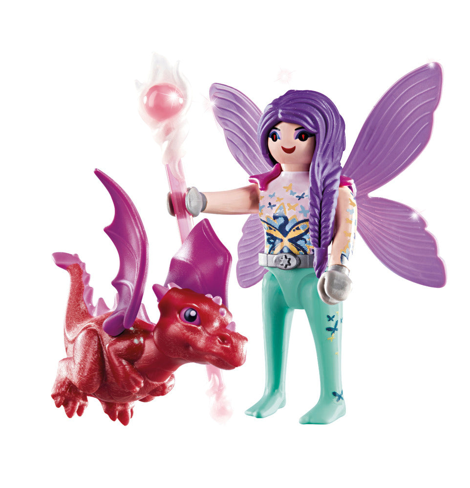 70299 Fe med dragebaby
