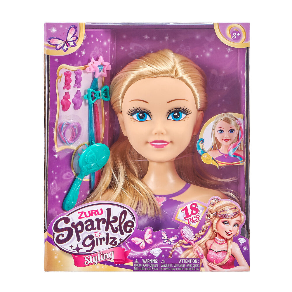 SPARKLE GIRLS Basic Styling Head