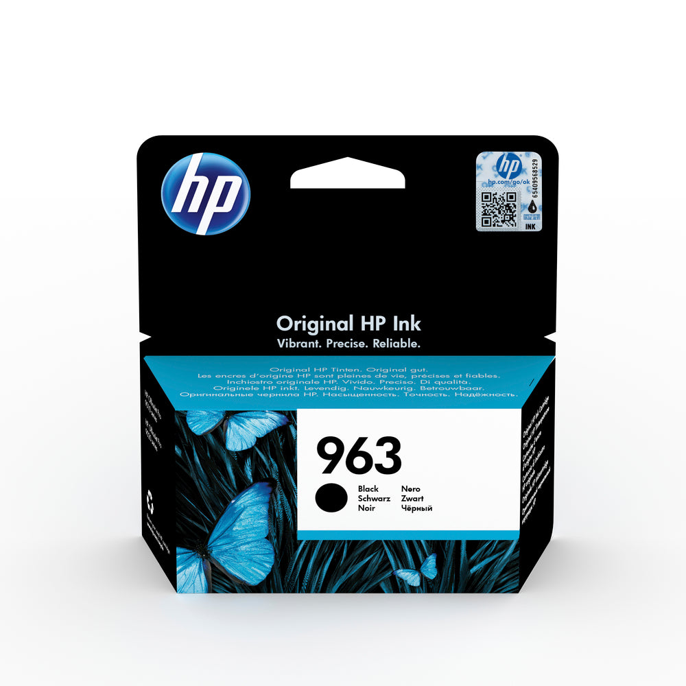 HP 963 black ink cartridge printerpatron