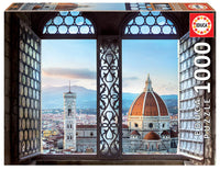 Puslespil views of florence, italy 1000 brikker