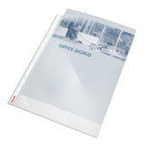 Lomme glat deluxe A4 /10stk