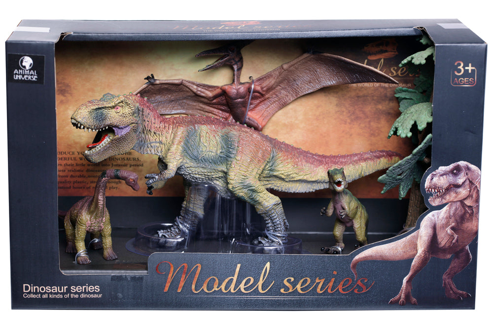 Dinosaurer og planter medium asst