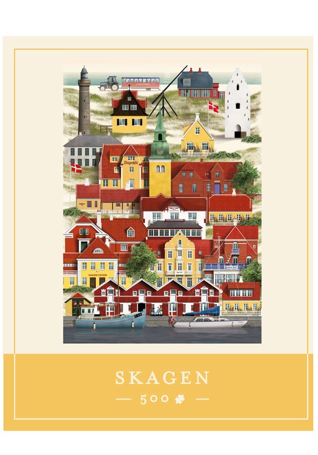 Skagen 500 brikker