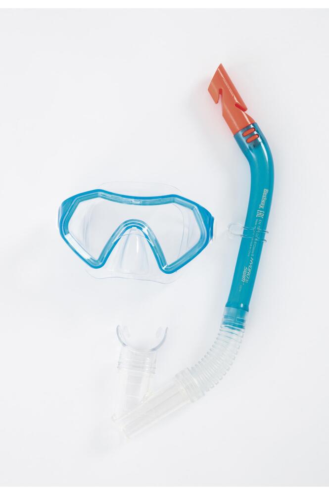 Svømmemaske med snorkel asst