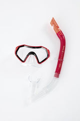 Svømmemaske med snorkel asst