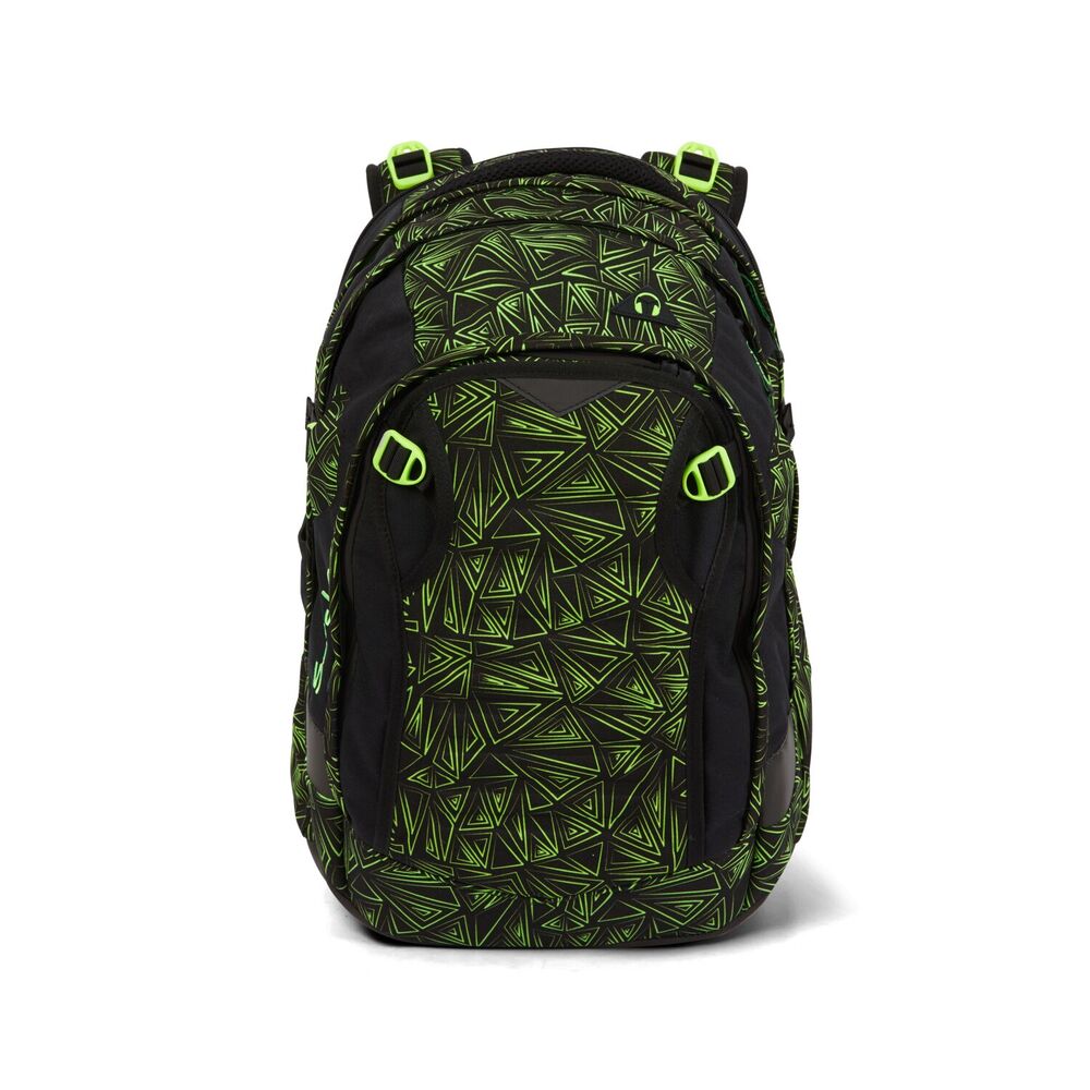 Skoletaske Satch Match Green Bermuda