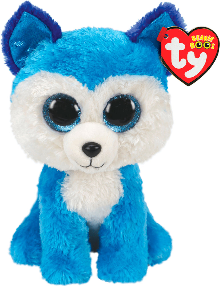 Ty Beanie Boos PRINCE blå husky 23 cm