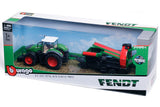Fendt 1050 Vario traktor med kultivator 10 cm