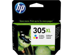 D2 HP 305 farve xl printerpatron