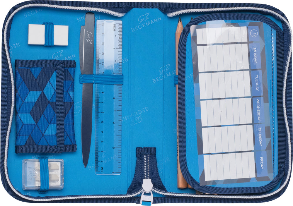 Penalhus Beckmann Onezip Diamond Hunter m/indhold