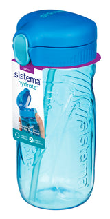 Drikkeflaske Sistema Tritan Quick Flip blå 520ml